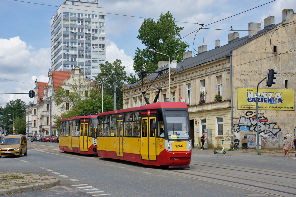 Лодзь, Konstal/MPK 805N-M12 № 1266