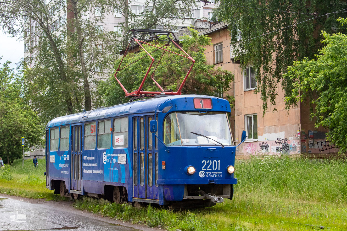 Ijevsk, Tatra T3K N°. 2201