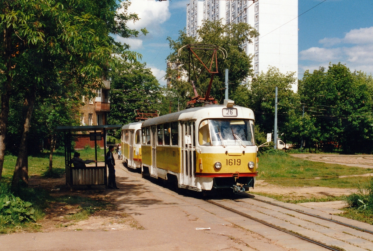Moskva, Tatra T3SU č. 1619