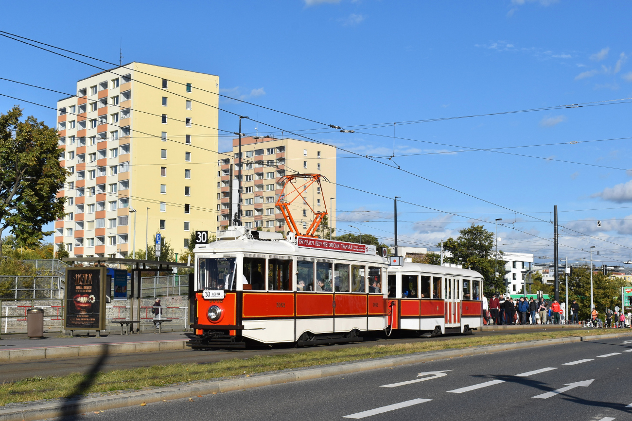 Praha, Ringhoffer/Tatra JSM # 3062; Praha — Construction and beginning of operations on a new tram line Divoká Šárka — Dědina