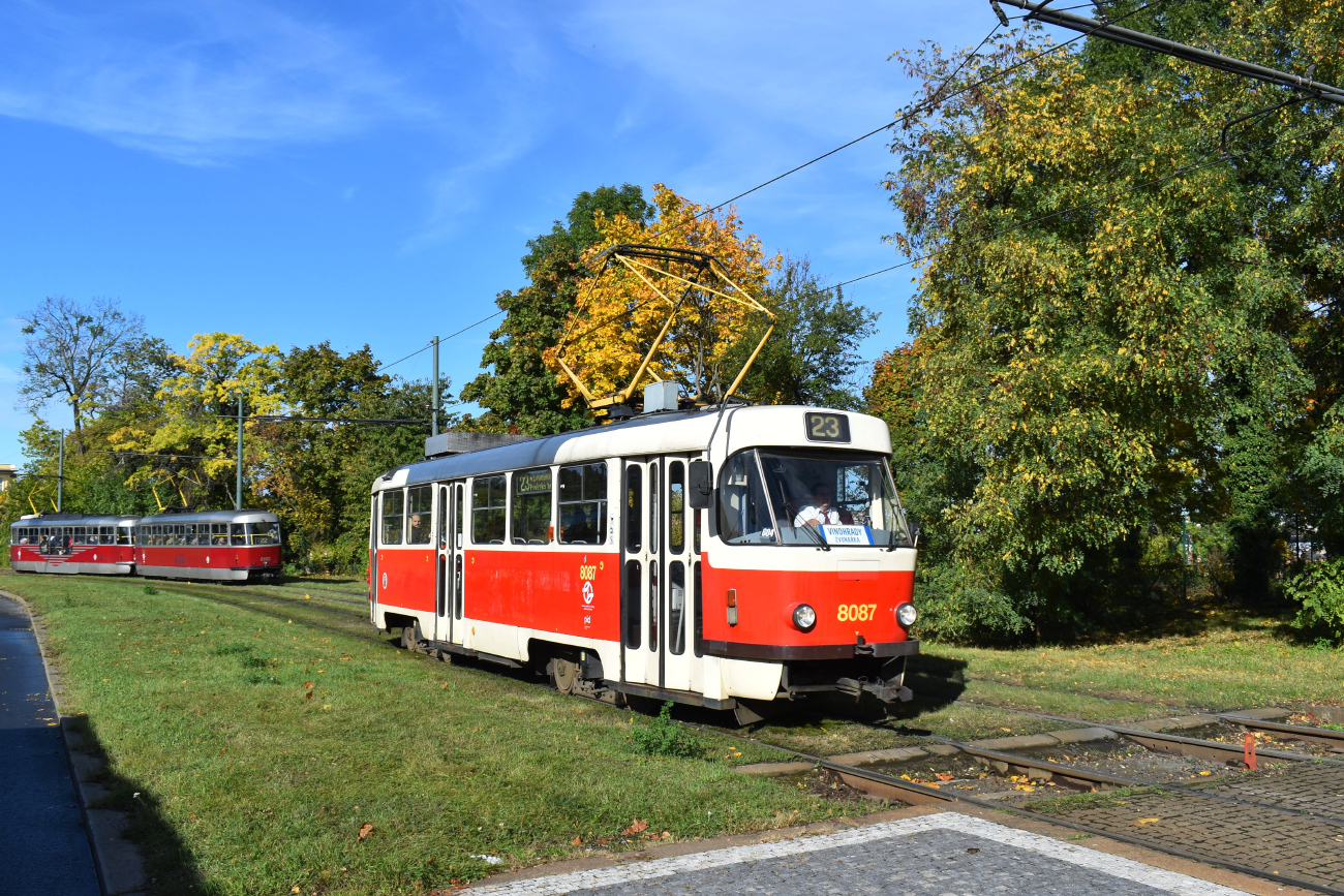 Prag, Tatra T3M2-DVC Nr. 8087