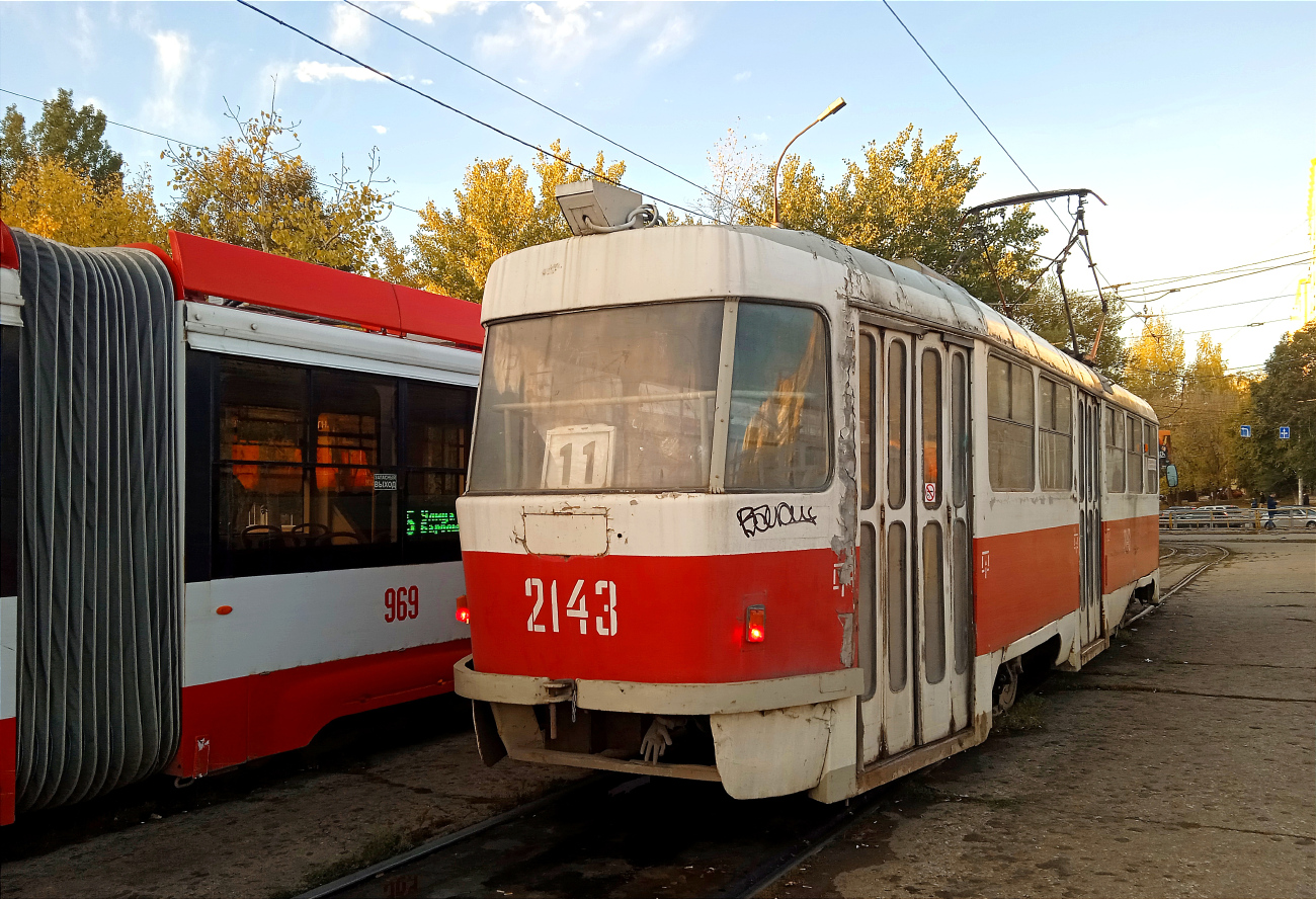 Самара, Tatra T3E № 2143