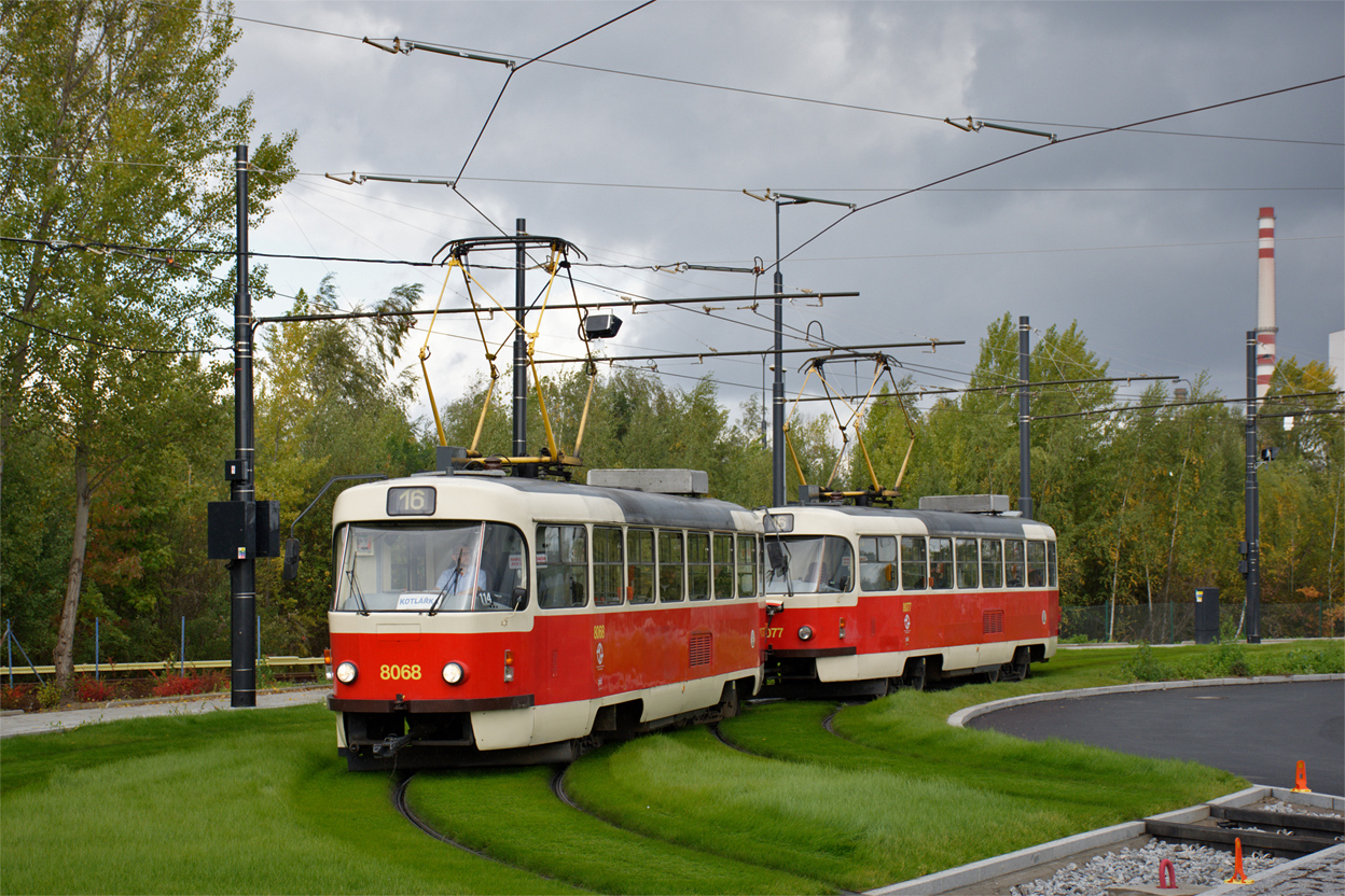 Prague, Tatra T3M2-DVC № 8068