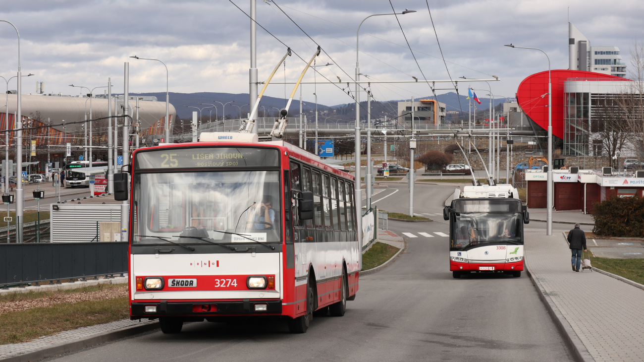 Brno, Škoda 14Tr17/6M Nr. 3274
