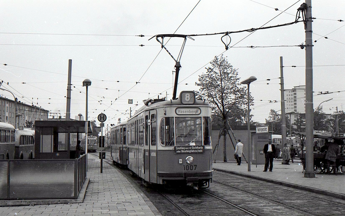Munich, Rathgeber M5.65 motor car # 1007; Munich — Munich Trolleybus; Munich — Old photos