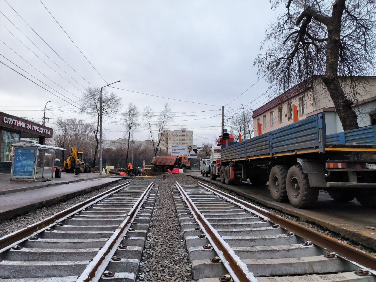 Saratov — Reconstruction of the tram network as part of the implementation of the high—speed tram project — route No. 9