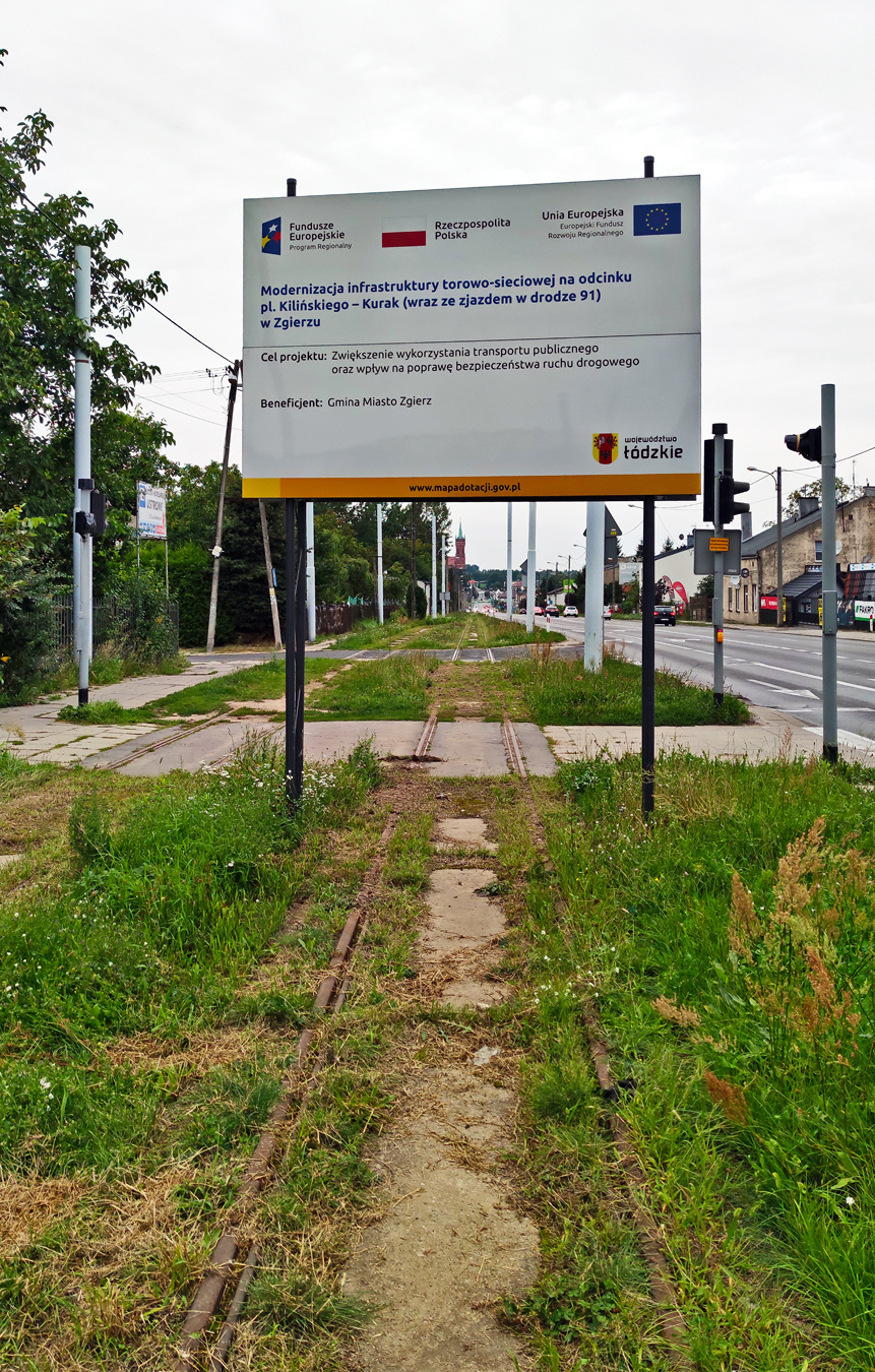 Łódź — Suburban trams — Ozorków; Łódź — Suburban trams — Zgierz; Łódź — Suspended lines