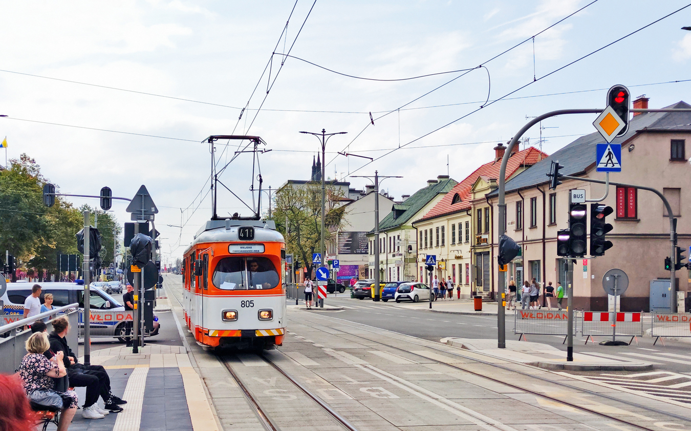 Łódź — Trams parade during the 45th Pabianice Days — 2.09.2023