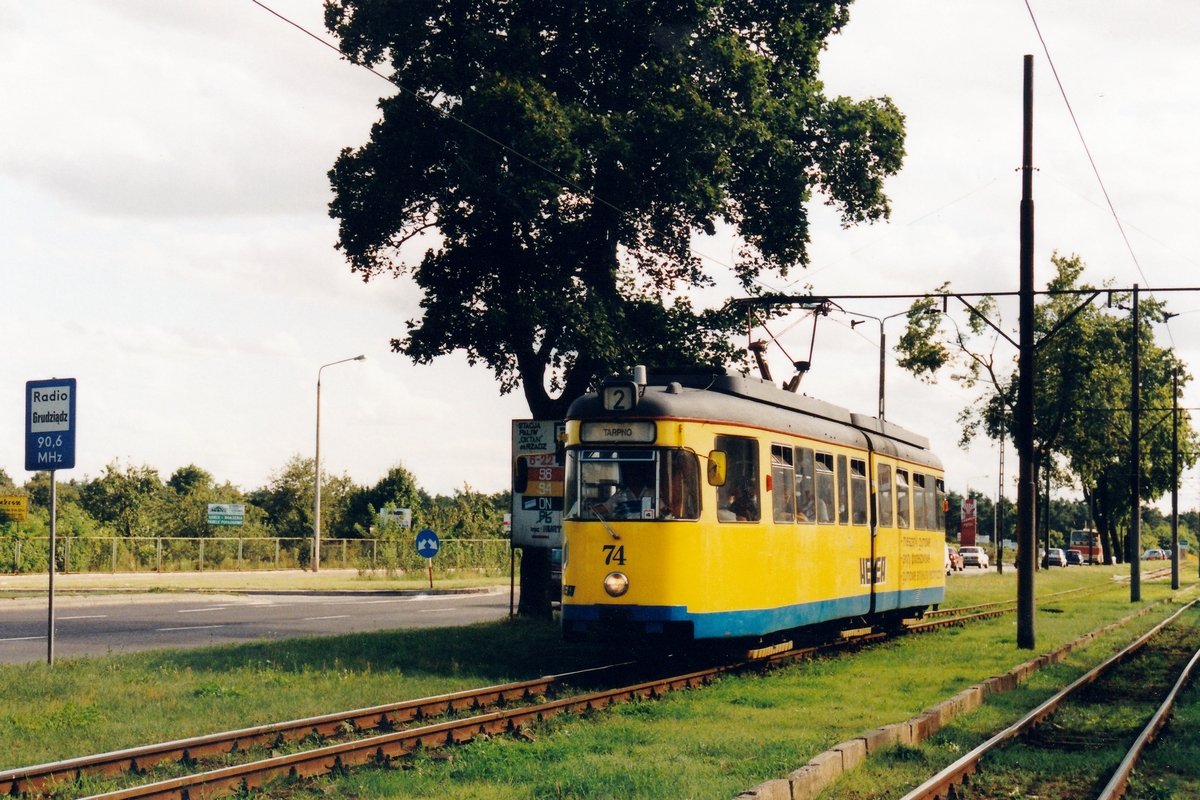 Grudziądz, Duewag GT6ZR # 74