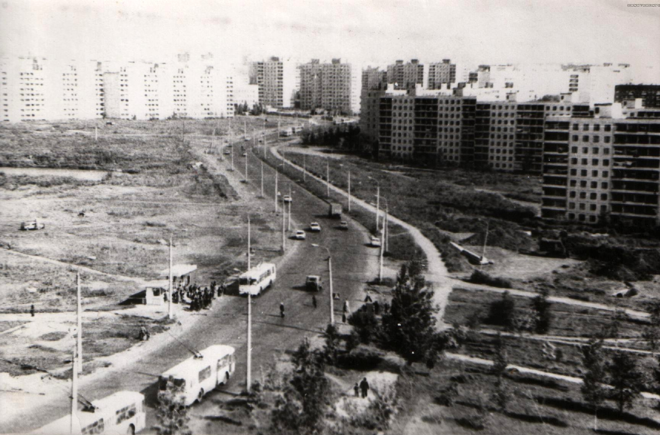 Самара — Исторические фотографии — Трамвай и Троллейбус (1942-1991); Самара — Троллейбусные линии