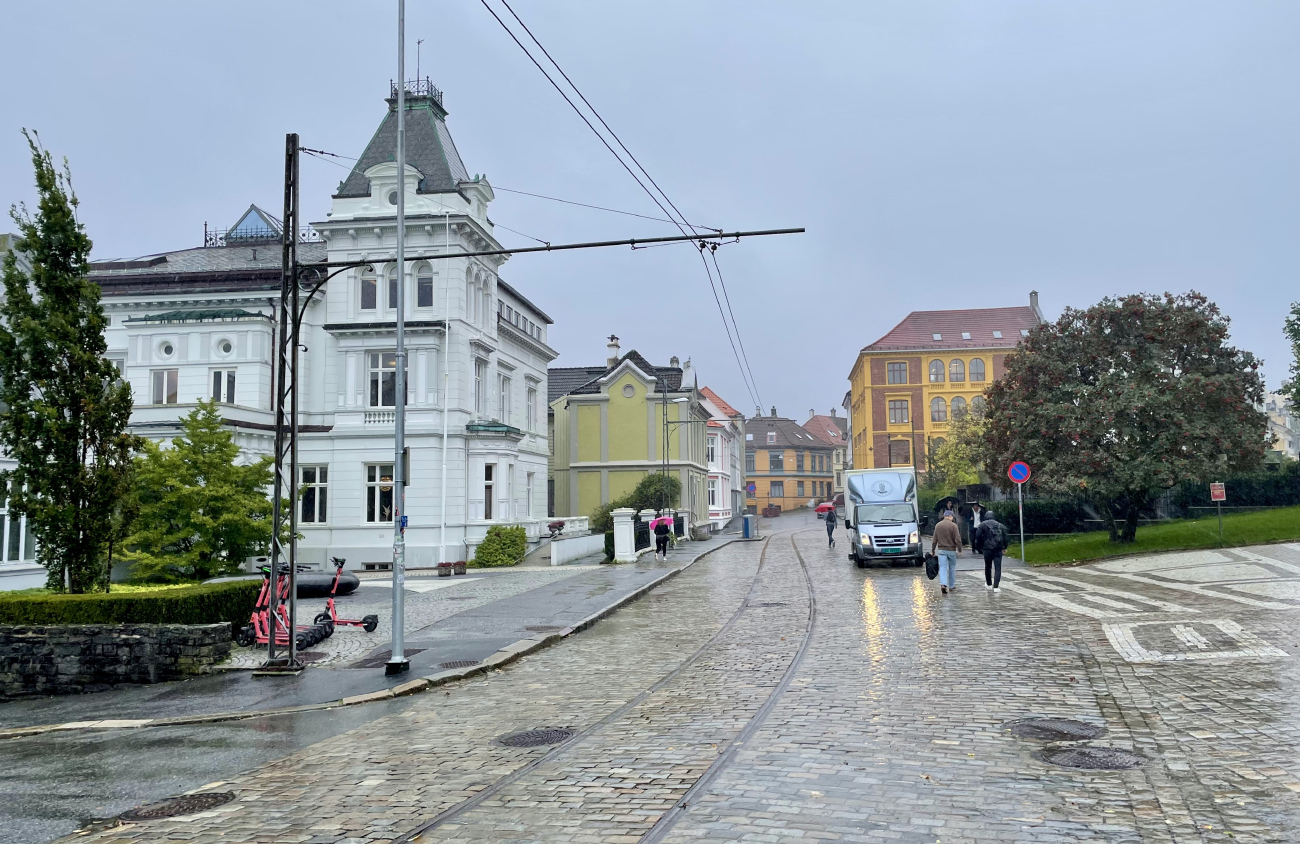 Берген — Трамвайные линии и инфраструктура