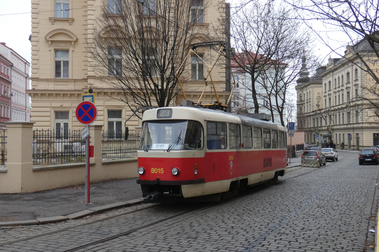 Prága, Tatra T3M2-DVC — 8015