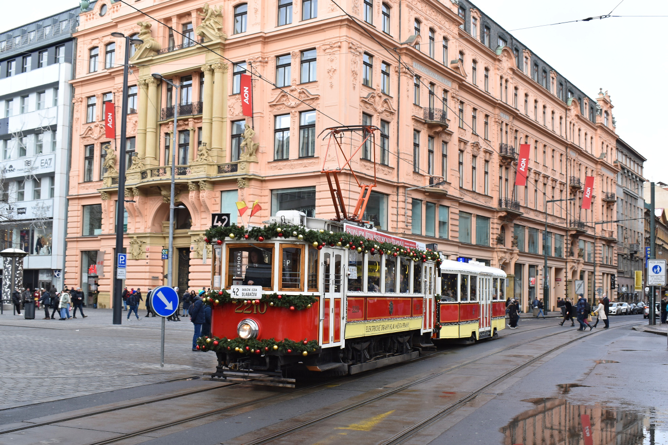 Прага, Ringhoffer DSM № 2210; Прага — Рождественский трамвай