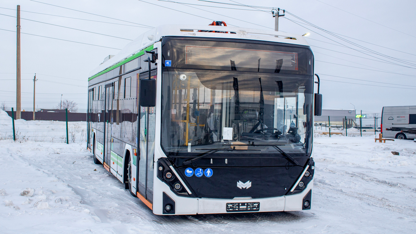 Krasnoyarsk, BKM E321 “Olgerd” # Т 516 ТО 124; Krasnoyarsk — Arrival of electric buses