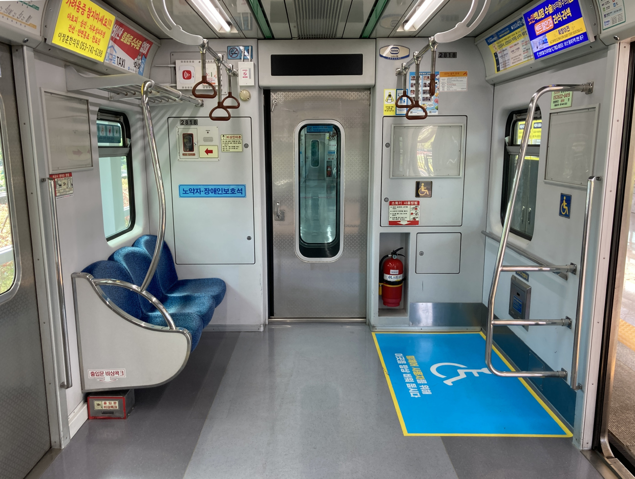 Daegu, Rotem Daegu 2000 Series Nr. 218; Daegu — Metropolitain — Line 2 (2호선)