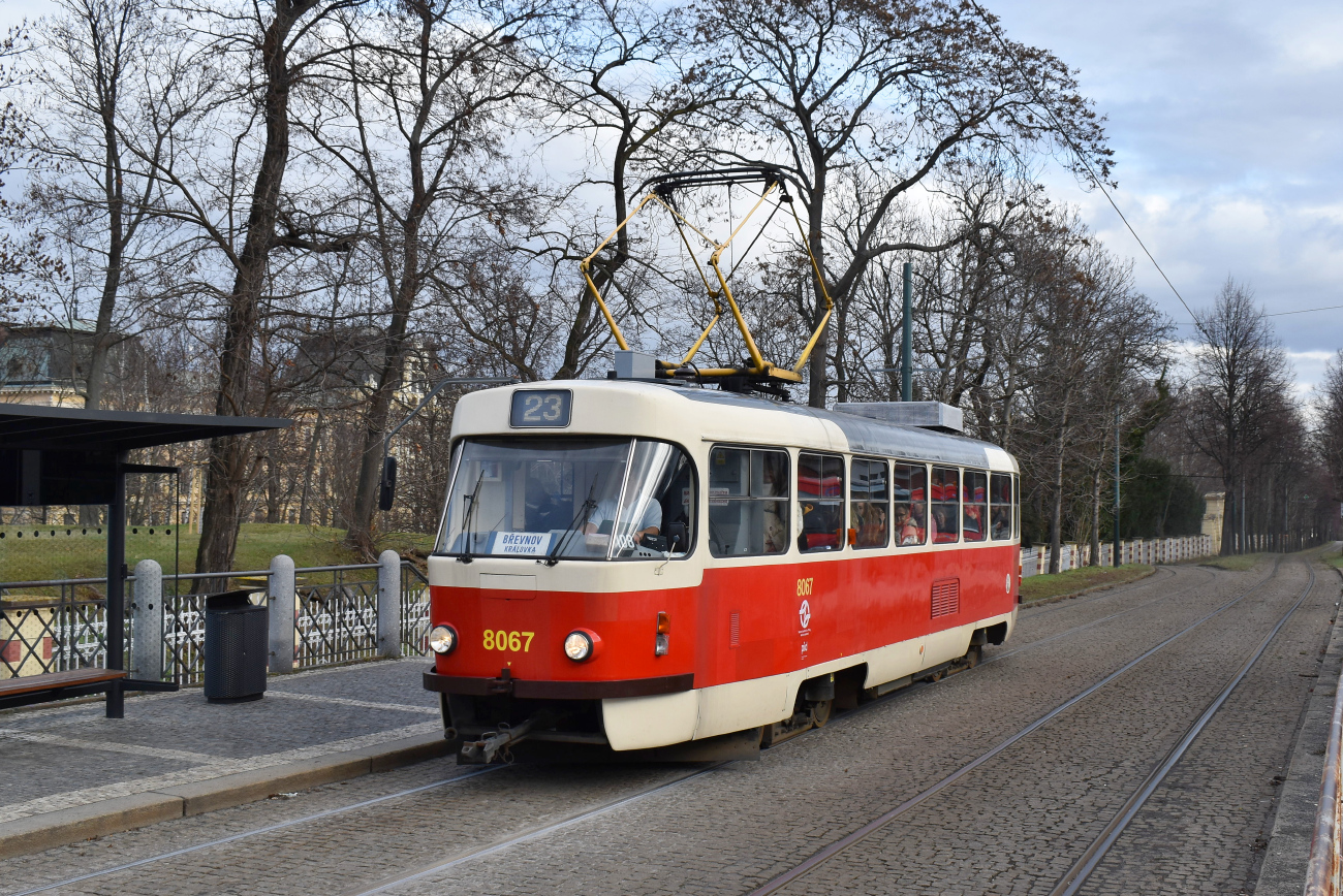 Prague, Tatra T3M2-DVC № 8067