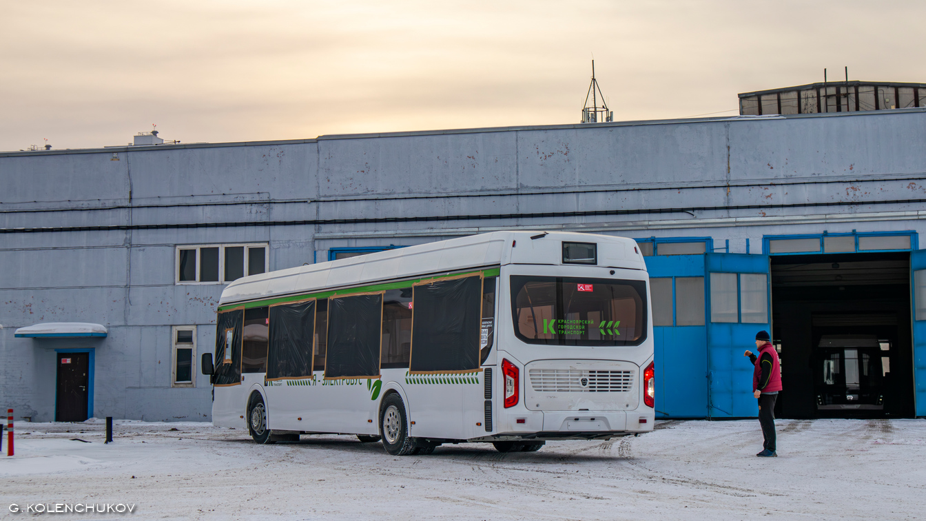 Krasnojarskas — Arrival of electric buses