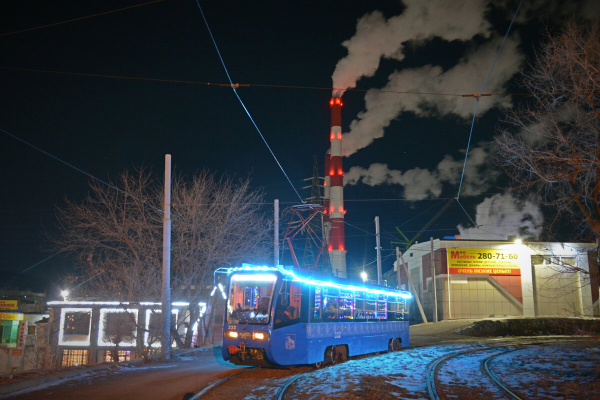Vladivostok, 71-619KS nr. 332; Vladivostok — Theme trams