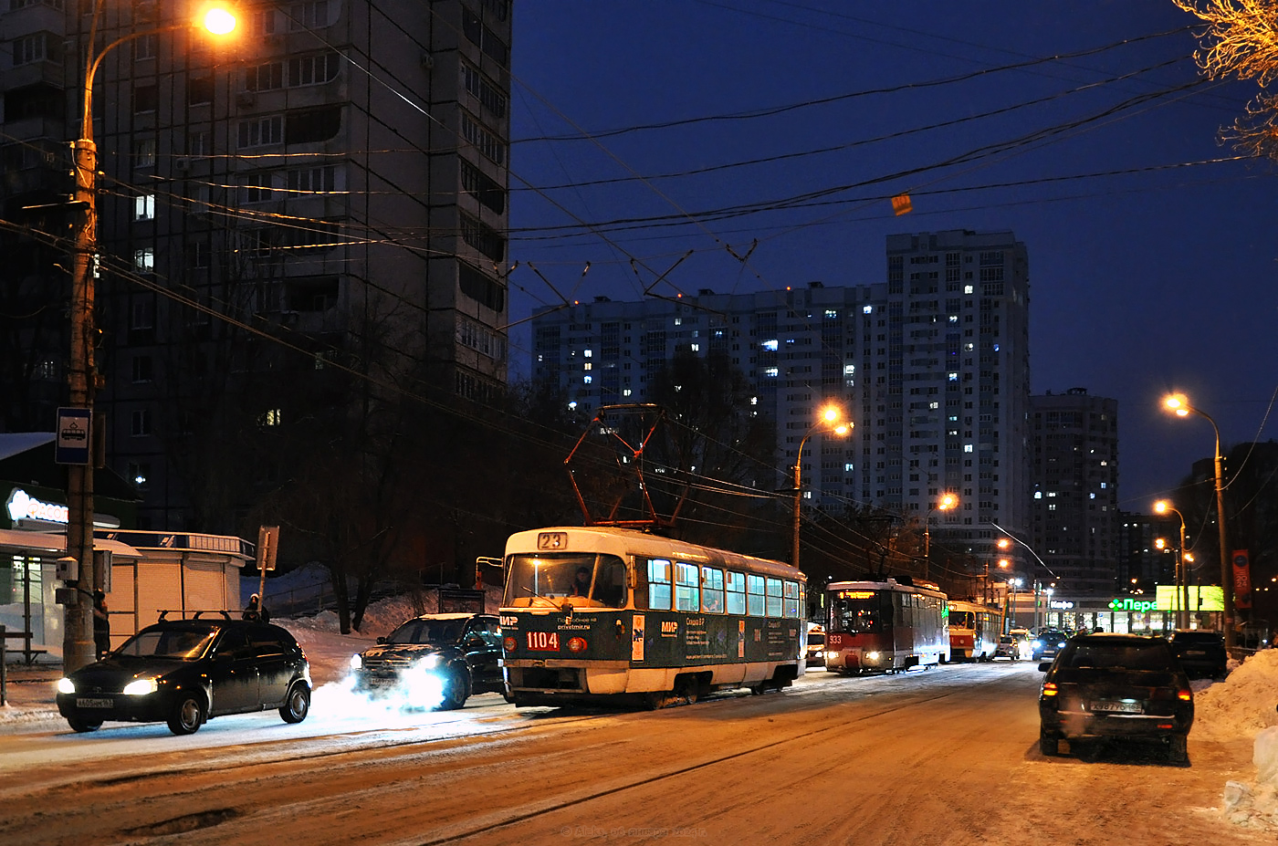 Samara, Tatra T3SU (2-door) № 1104