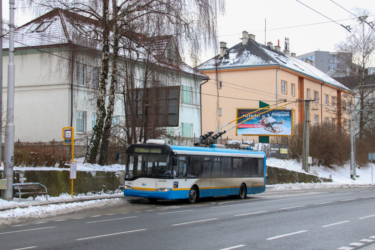Ostrawa, Solaris Trollino II 12 AC Nr 3704