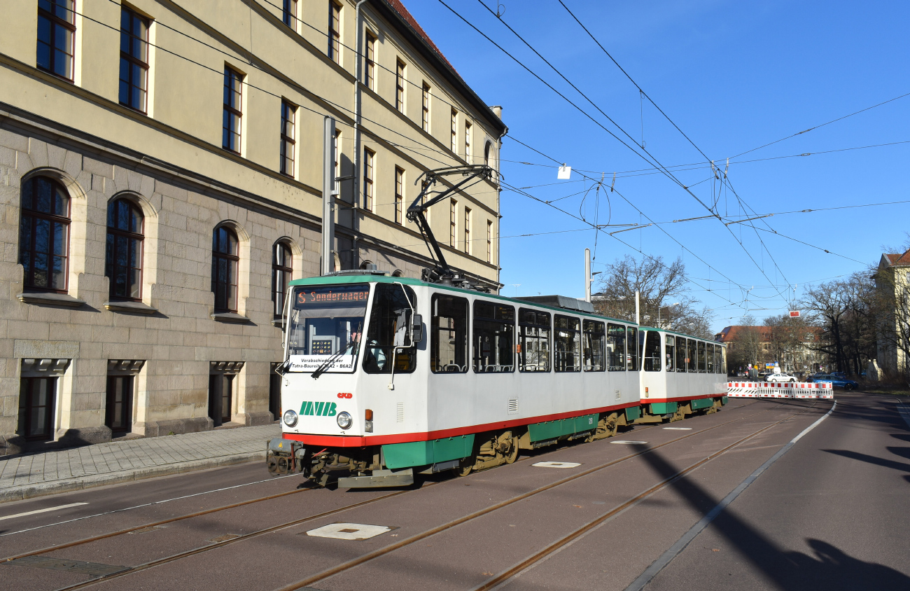 Magdeburg, Tatra T6A2M № 1281; Magdeburg — T6A2-Abschied 28.01.2024