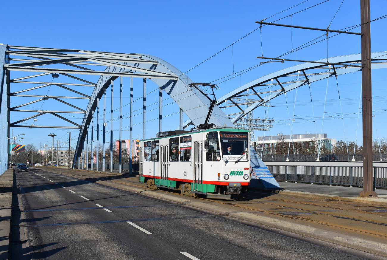 Magdeburg, Tatra T6A2M Nr. 1280; Magdeburg — T6A2-Abschied 28.01.2024