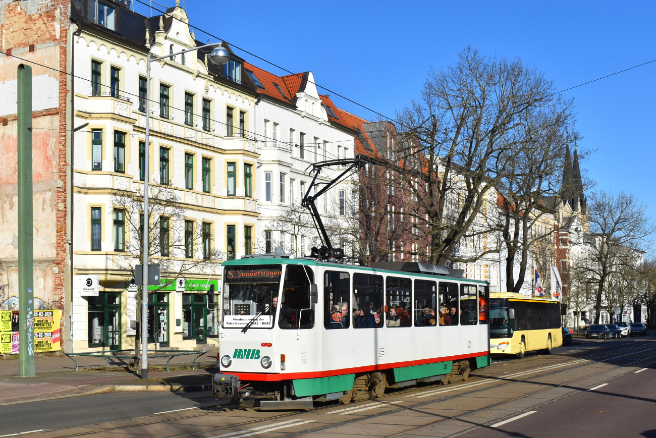 Magdeburg, Tatra T6A2M № 1280; Magdeburg — T6A2-Abschied 28.01.2024