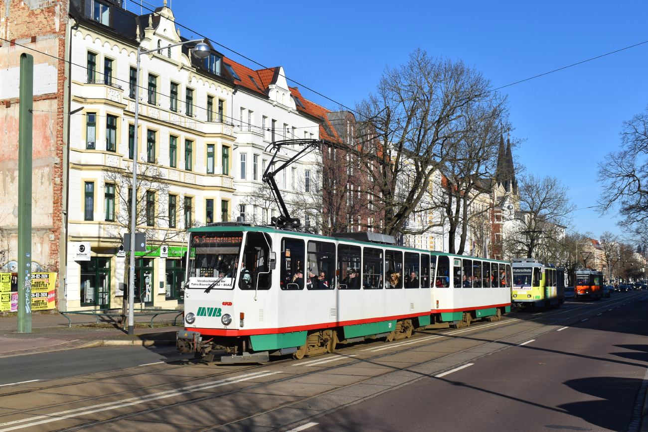 Magdeburg, Tatra T6A2M № 1281; Magdeburg — T6A2-Abschied 28.01.2024