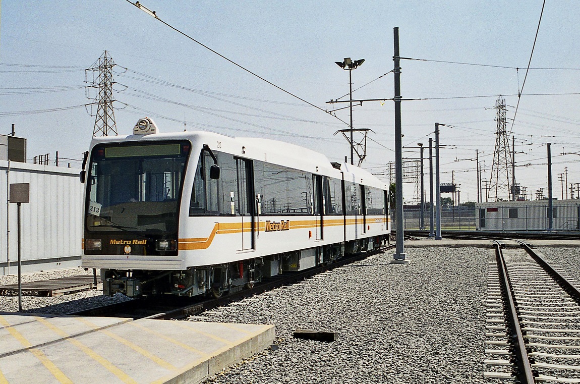 Лос-Анджелес, Siemens P2000 № 213; Лос-Анджелес — Современный СТ, линии и инфраструктура