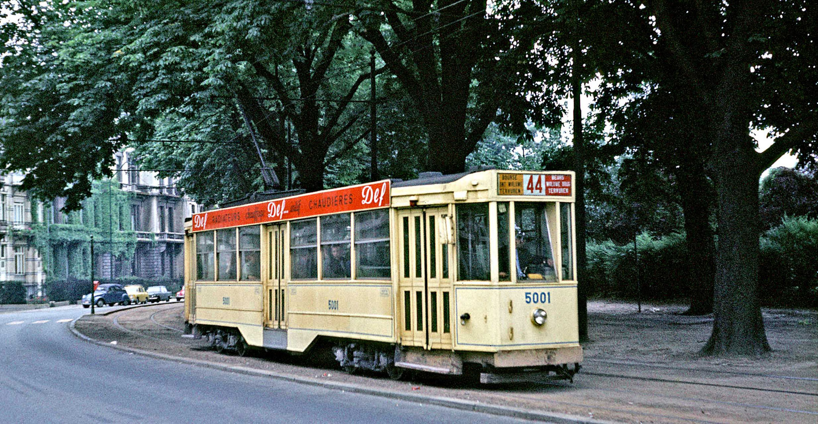 Brussels, MIVB/STIB Series 5000 Nr. 5001; Brussels — Old photos MIVB / STIB