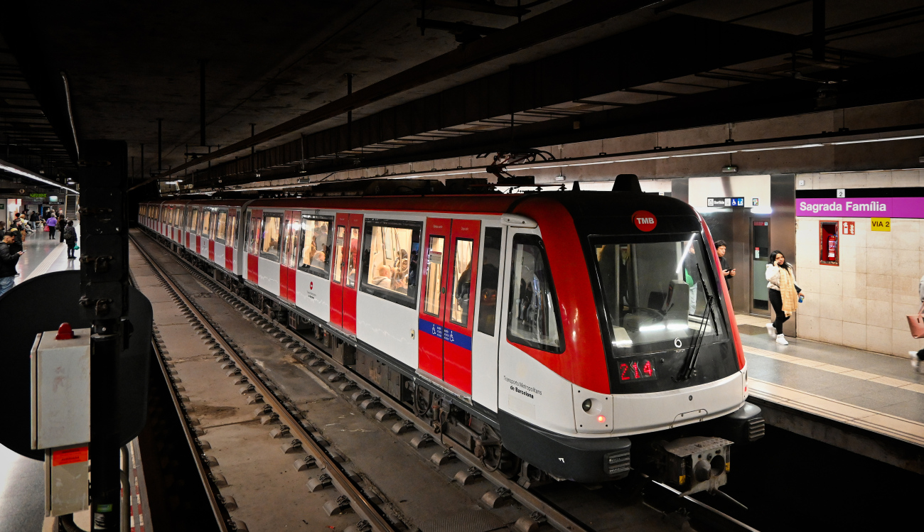 Barcelone, Alstom Metropolis S9000 N°. 9081; Barcelone — TMB — Lines 2, 3, 4, 5, 11