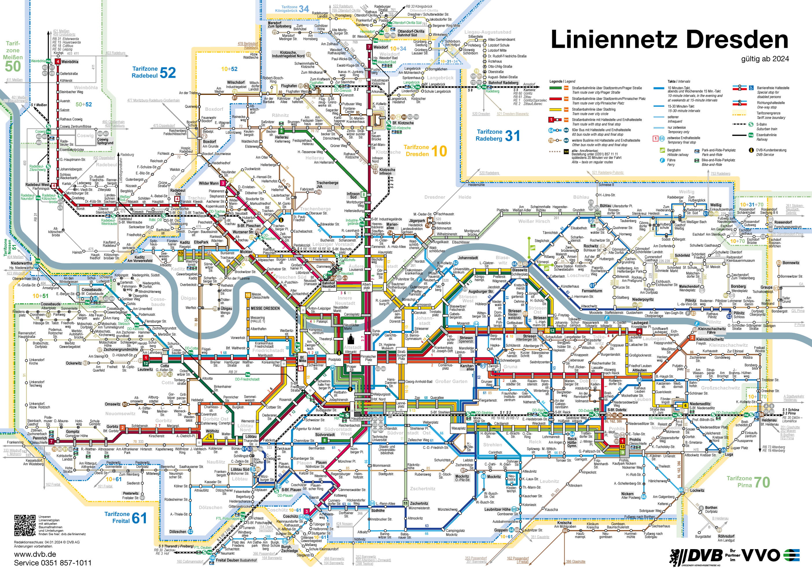 Dresden — Maps