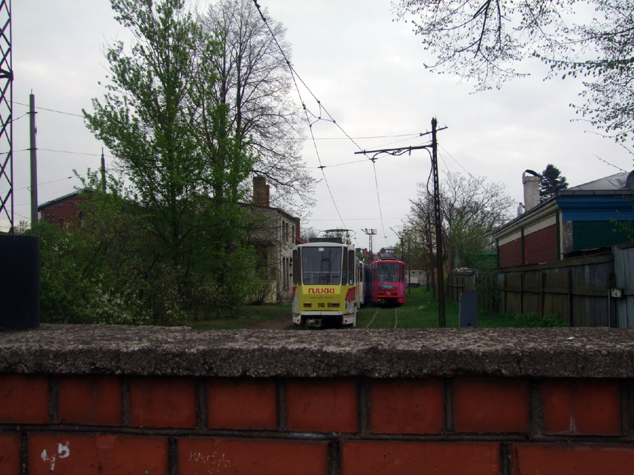 Liepaja, Tatra KT4D № 243; Liepaja — Tramway Depot