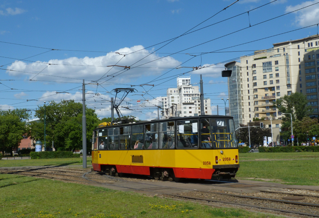 Varsó, Konstal 105N2k — 2058