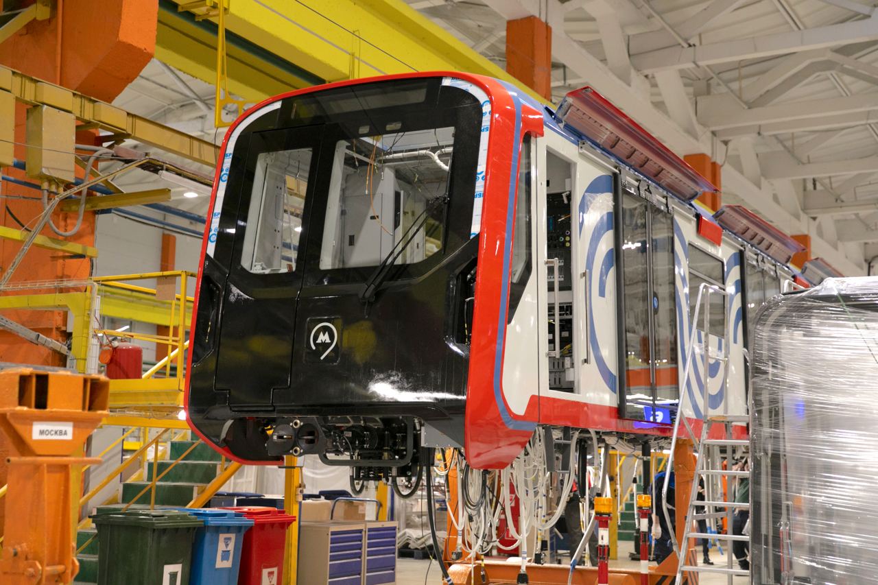 Moscow — Metro — Vehicles — Type 81-775/776/777 «Moskva-2020» and 81-775.2/776.2/777.2 «Moskva-2024»; Mytishchi — Metrovagonmash; Mytishchi — New cars; Mytishchi — New cars for the Moscow metro