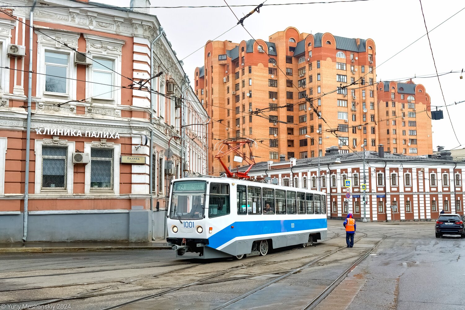 Maskva, 71-608KM nr. 1001; Maskva — Celebrating the 125th anniversary of the Moscow tram (parade rehearsals on 03/29/2024 and 04/03/2024, parade and tram exhibition on 04/06/2024)