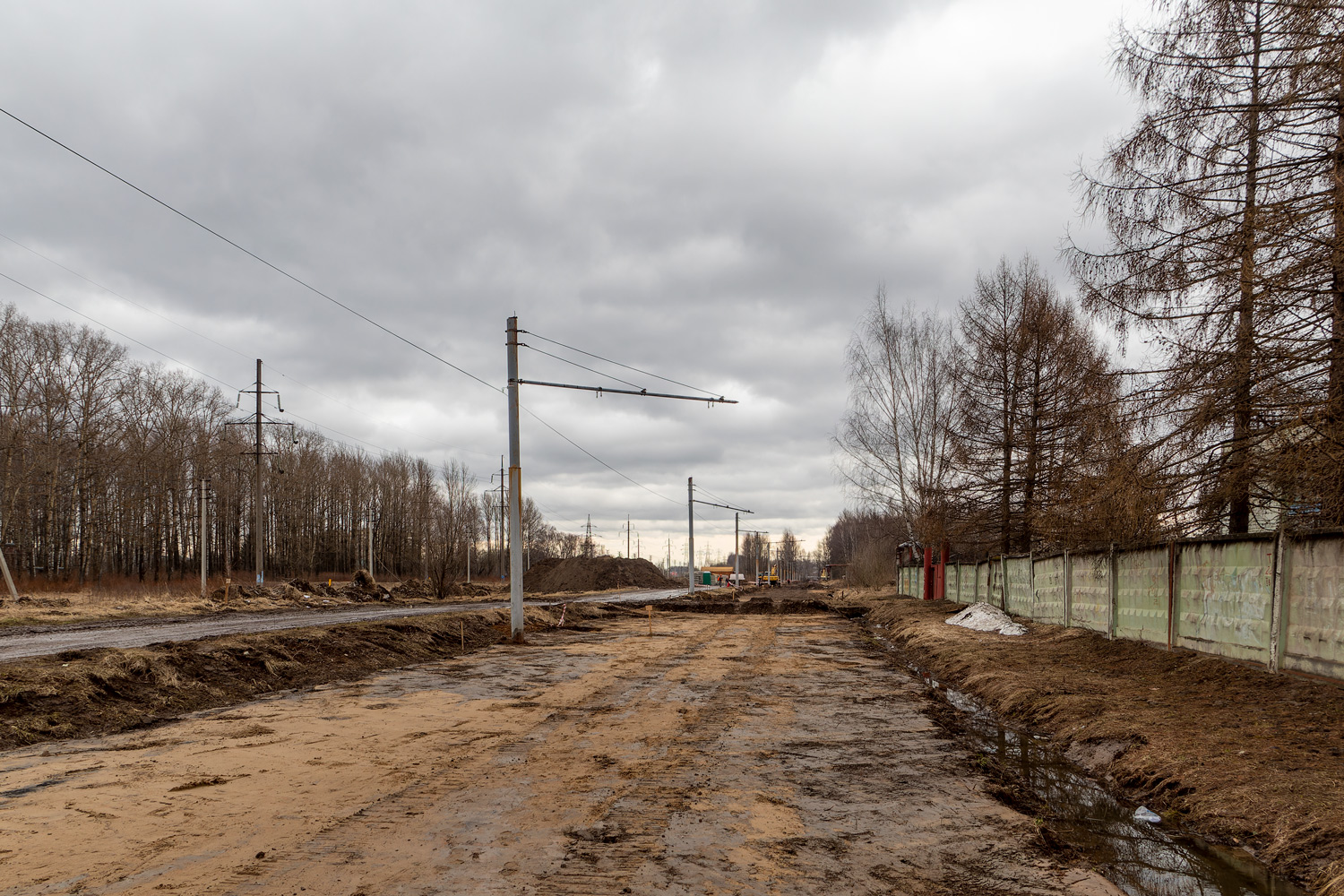 雅羅斯拉夫爾 — Reconstruction of the tram lines under the concession agreement. Stage #1
