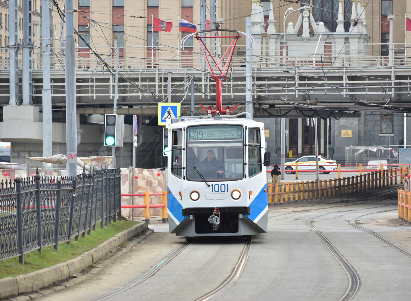 Moskva, 71-608KM č. 1001; Moskva — Celebrating the 125th anniversary of the Moscow tram (parade rehearsals on 03/29/2024 and 04/03/2024, parade and tram exhibition on 04/06/2024)