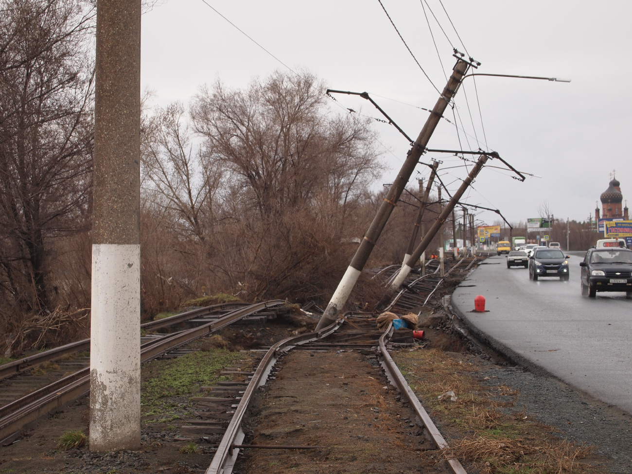 Orsk — 2024 Orsk flood; Orsk — Tram lines and loops