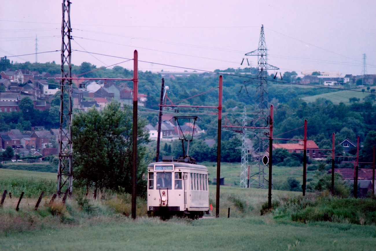 Charleroi, SNCV S motor car N°. 9108; Charleroi — Old Photos (SNCV)