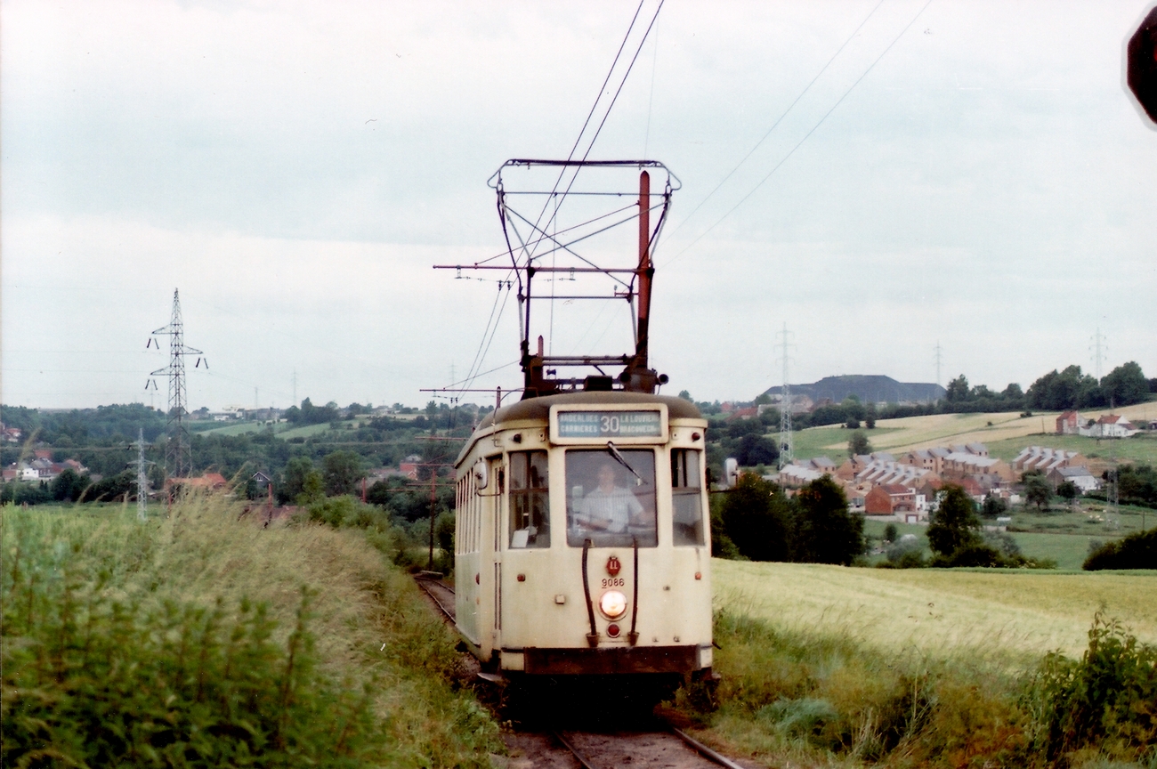 Шарлеруа, SNCV S моторный № 9086; Шарлеруа — Старые фотографии (SNCV)