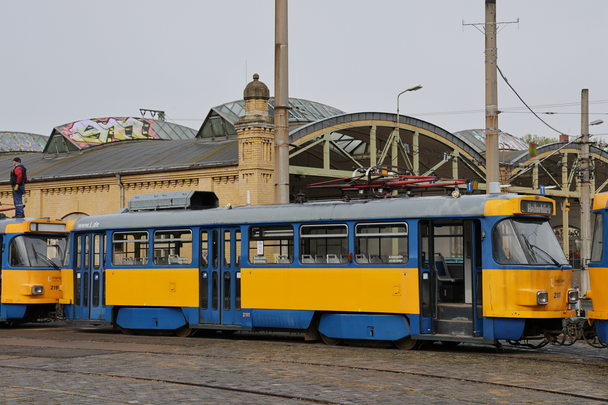 Leipzig, Tatra T4D-M1 № 2111; Leipzig — Handover of Tatra trams to Ukraine