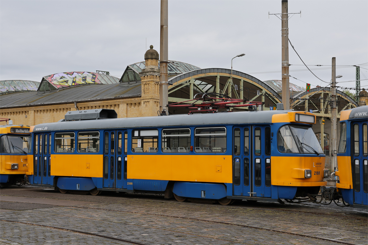 Leipzig, Tatra T4D-M1 č. 2188; Leipzig — Handover of Tatra trams to Ukraine