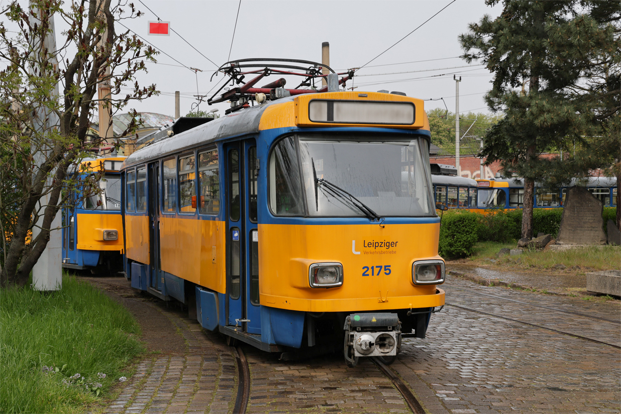 Leipzig, Tatra T4D-M1 # 2175; Leipzig — Handover of Tatra trams to Ukraine