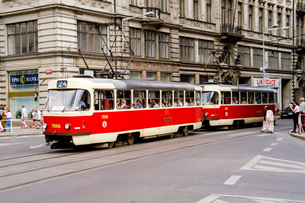 Прага, Tatra T3SUCS № 7056