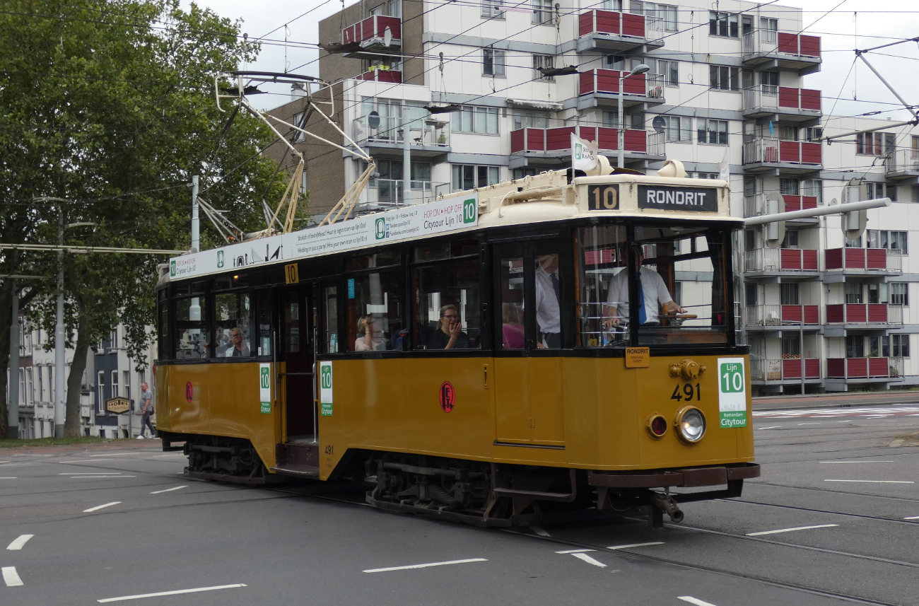 Rotterdam, Allan 4-axle motor car Nr. 491