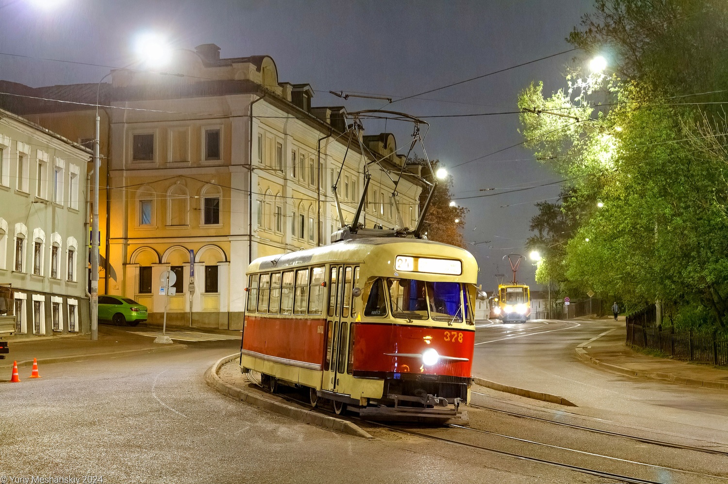 Москва, Tatra T2SU № 378