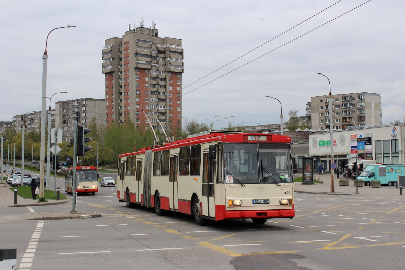 Вильнюс, Škoda 15Tr03/6 № 2602