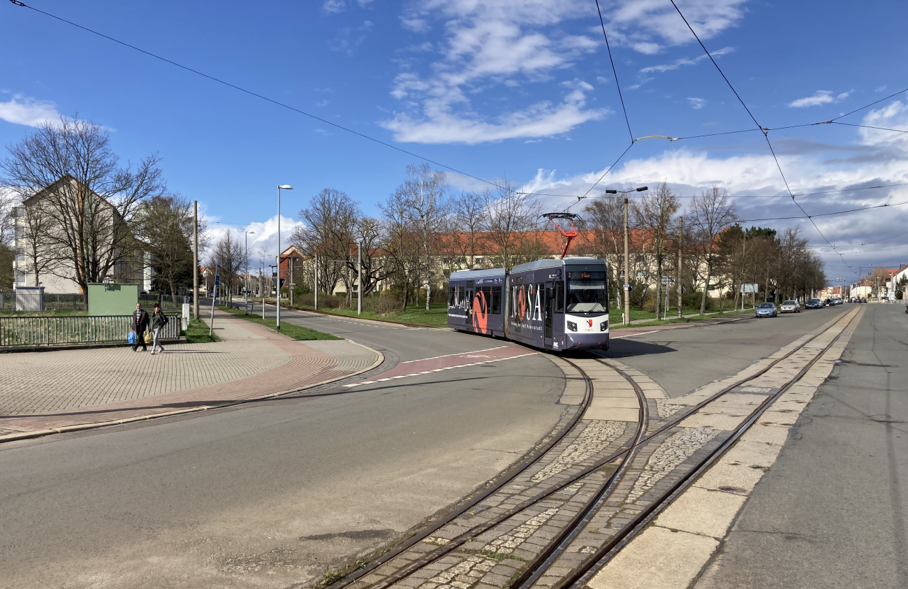 Halberstadt — Line to Klus; Halberstadt — Tram lines and infrastructure • Straßenbahnstrecken und Infrastruktur