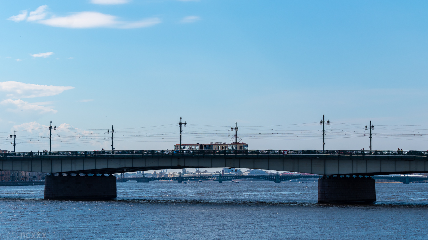 Санкт-Петербург — Заказная поездка на трамвае ЛВС-97К №8102 — 28.04.2024; Санкт-Петербург — Мосты